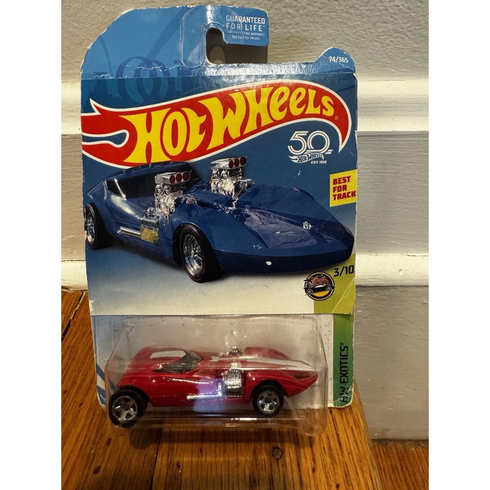 Hot Wheels Exotics Twin Mill 50th Anniversary Ira Gilford Larry Wood Signed Pkg - Picture 2 of 5